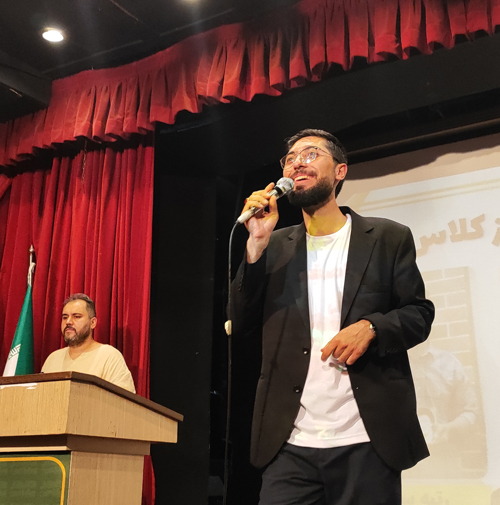 علیرضا حسن زاده مدرس فن بیان و سخنوری و گویندگی